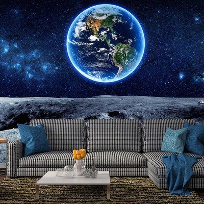 Awesome Space Wallpaper Solar System Constellation Removable Peel And Stick Km11 Ebay