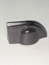 Vtg Daka Ware Brown Chicken Head Radio Amp Guitar Pointer Knob Round Shaft Set