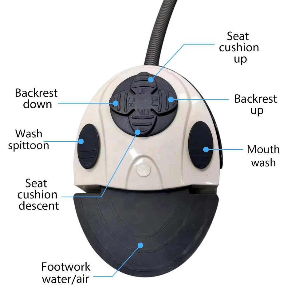 Dental Chair Unit PU Leather Computer Controlled DC Motor / Implant motor - Image 4 of 4