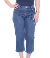 Style & Co. Petites Jeans, Tummy-control Cuffed Capri Size 8 P on sale Style & Co. Petites Jeans, Tummy-control Cuffed Capri Size 8 P on sale