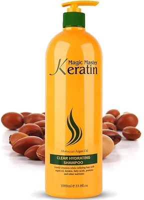 Magic Master Keratin Shampoo mit Arganöl feuchtigkeitsspendendes Haarshampoo