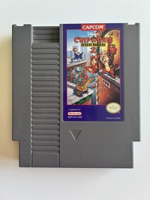 NES - Disney's Chip 'N Dale: Rescue Rangers 2 Authentic - Tested and Working