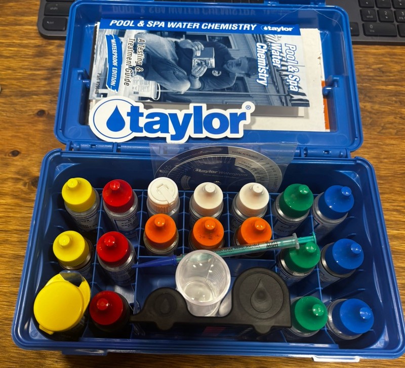 Taylor K-2006C Complete Pool Water Test Kit. Professional Grade.
