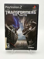 Transformers The Game PS2 Complete CIB Activision 2007 Tested Works Movie