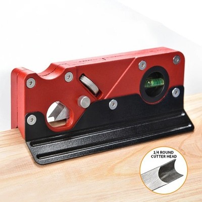 Red Black Chamferring Plane with Backer Woodworking Hand Planer for Quick Edge`-