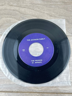#ad The Jackson Family Love#x27;s Embrace The Reason 7quot; Record 1977 FPR Soul 45 RPM $9.99