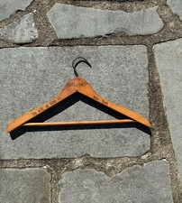 Antique Vintage Wooden advertising hanger. Hotel Taft NYC