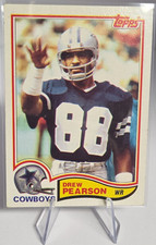 Topps 1982 Drew Pearson #321 Dallas Cowboys NFL Football Trading Card