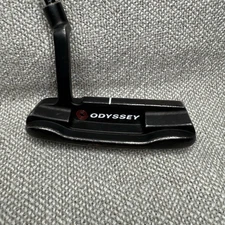 Odyssey White Hot Pro 1 Black Plumbers-Neck Blade Putter 33” Inch Wide Grip