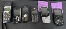 Blackberry Phones Lot Of 6 Samsung Array Freeform 11 Nokia 5165 Blackberry Pearl