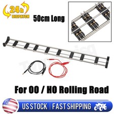 For OO / HO Gauge Locomotives Rolling Road 8 Rollers 1:87 Scale 50cm Long US