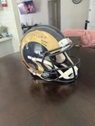 Torry Holt Autographed Los Angeles Rams Full Size Authentic Helmet Beckett COA