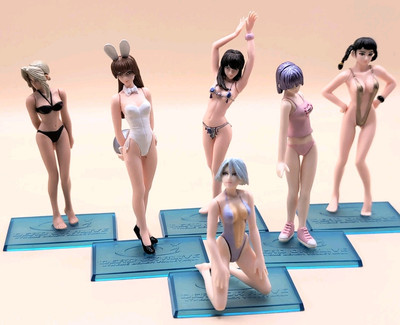 Dead or Alive Figur Figuren HGIF Xtreme Beachvolleyball Komplettsatz 6