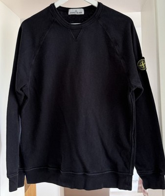 Original Stone Island Garment Dyed Sweatshirt M Topzustand Certilogo