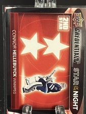 CONNOR HELLEBUYCK    2021-22 Upper Deck Credentials    2s-2    STAR OF THE NIGHT