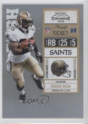 2010 Playoff Contenders Playoff Ticket 19/99 Reggie Bush #062 0d44