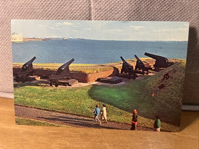 #ad Postcard Fort McHenry National Monument Baltimore Maryland USA $2.00