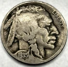 1935-P Buffalo 🦬 Indian Head Nickel 5c VG Very Good - 1108