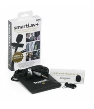 Rode smartLav+ Lavalier Microphone for iPhone and Smartphones Open Box