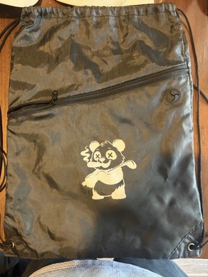 Backpack (String bag with golfing panda- Drawstring)