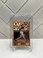 1987 TOPPS BARRY BONDS TIFFANY #320 Rookie Card RC Clean. rookie card picture