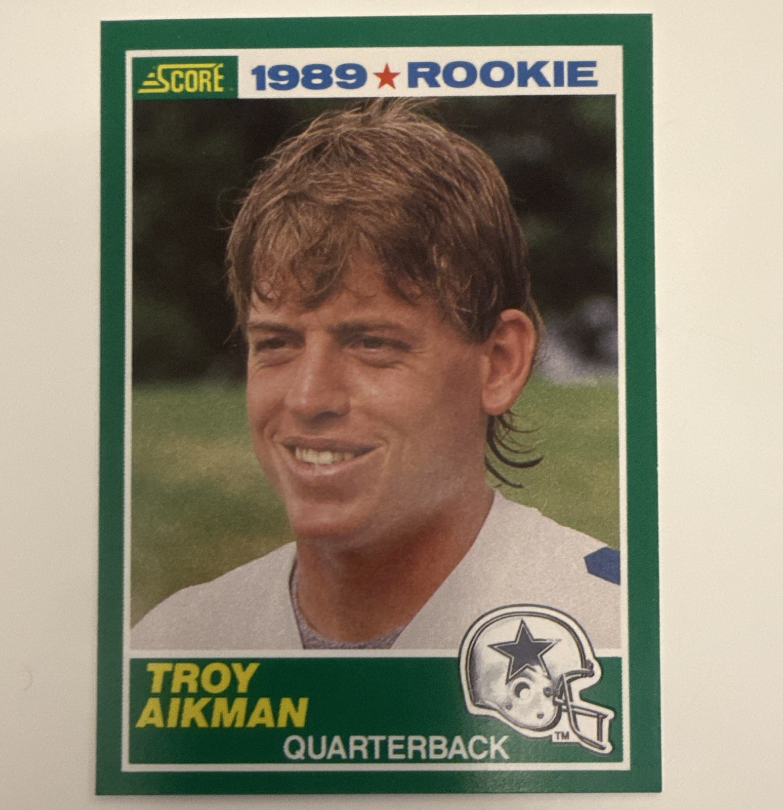 Troy Aikman 1989 Score #270 Base Price Guide - Sports Card Investor
