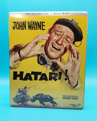 Hatari! [With Slipcover] [4K Ultra HD + Blu-ray] [Kino Lorber]