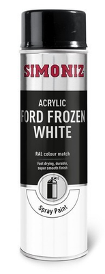 #ad Simoniz Ford Frozen White Spray Paint 500ml Car Van Touch Up Aerosol SIMP23D GBP 11.95