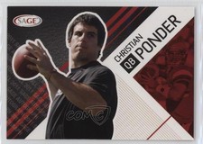 2011 SAGE Christian Ponder #39 0nr3