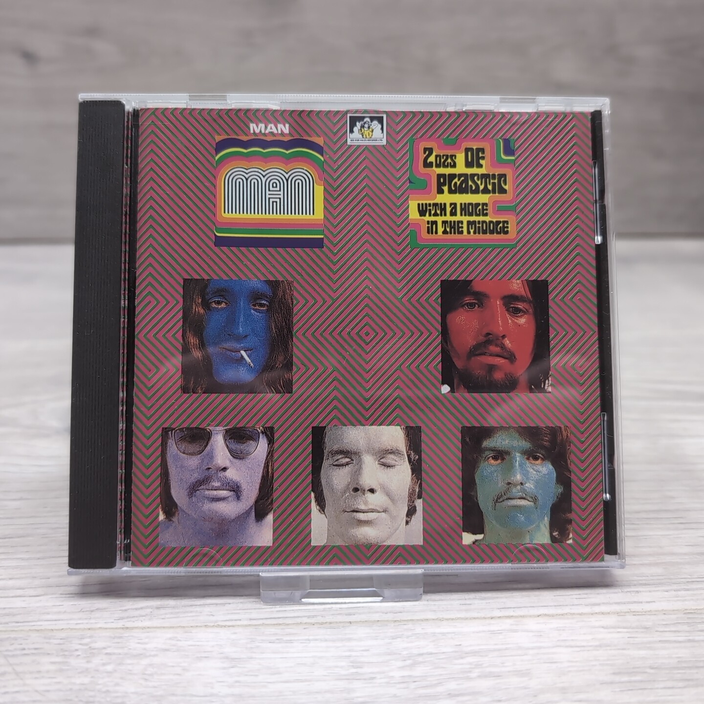 Man - 20zs of Plastic With a Hole - CD Album - 1989 See For Miles - VG Condition