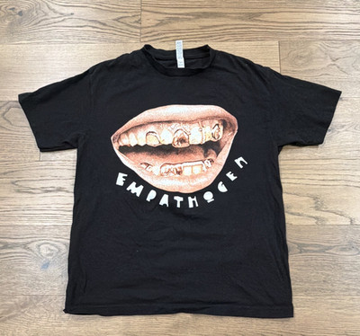 Willow Empathogen Graphic Print Black Crew Neck Short Sleeve Knit T-Shirt M