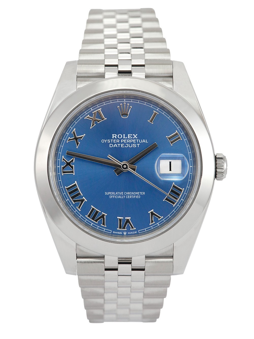 Rolex Datejust 41 | 126300 Azzuro Blue 2023 full set