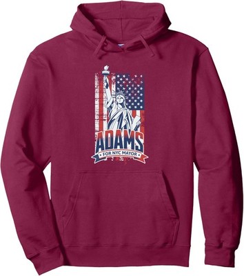 Eric Adams for NYC Mayor Campaign 2025 Pro Adams Unisex Hooded Sweatshirt