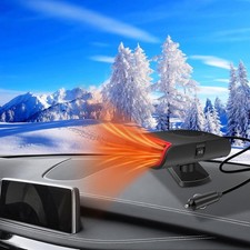 12V 150W Portable Car Heater 2 in 1 Heating Cooling Fan Windscreen Defogger