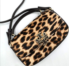 Tory Burch Womens Multi Leopard Leather Britt...