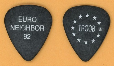 Bryan Adams Keith Scott Vintage Guitar Pick - 1992 Waking Up the Neighbours Tour