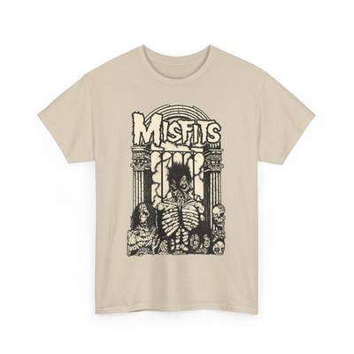 Punk Band Skeleton Arch T-Shirt | Punk Band Skull Graphic | Misfit