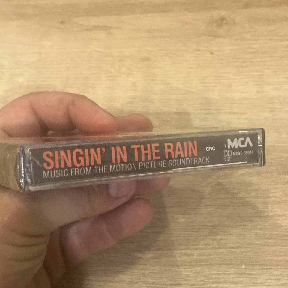 Singin' In The Rain Cassette Tape Music Soundtrack MCA 1985 Factory Sealed New - Image 3 of 4