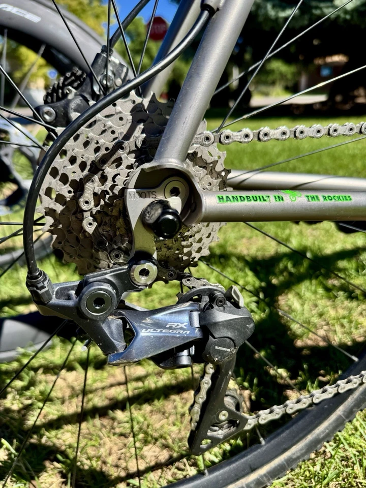 Bicicleta de grava ciclocross Moots Psychlo X RSL 58 cm con Shimanno y Chris King Foto 4 de 4