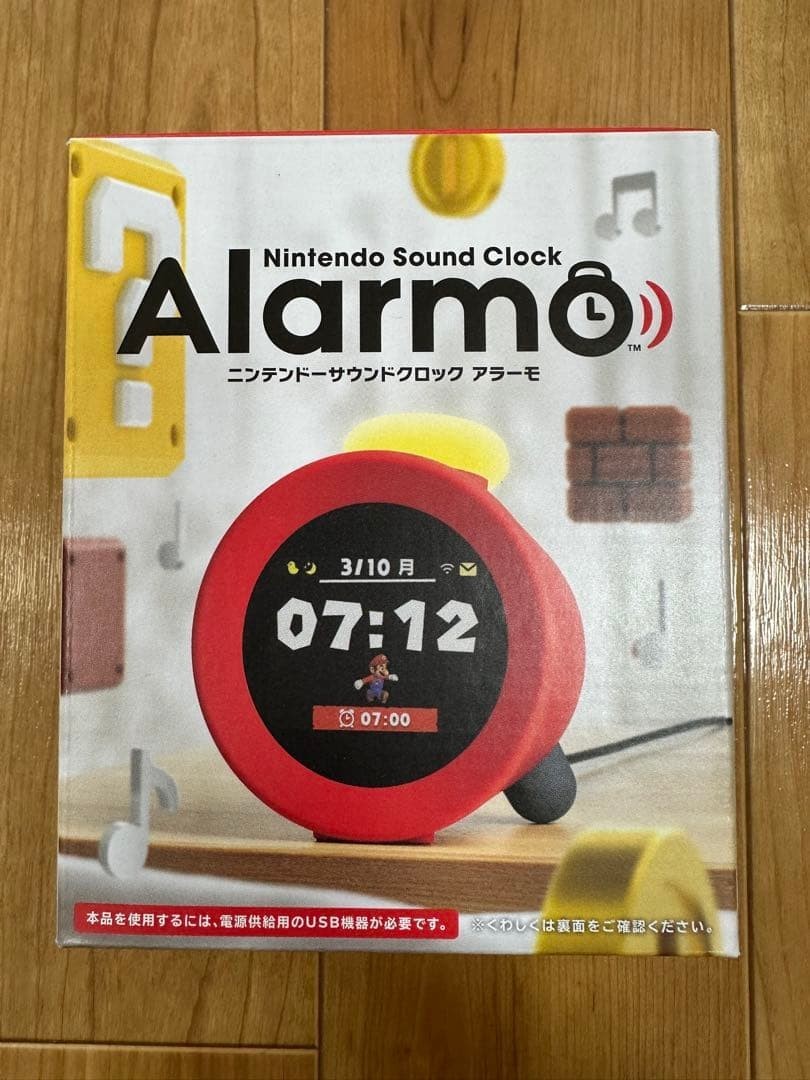 Nintendo Sound Clock Alarmo CLO-001 Movement Detection Sleep