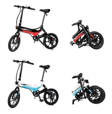 SwagTron EB7 - Elite Commuter Folding Electric Bike -350W motor - Black or White