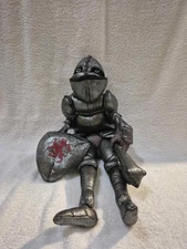 Folkmanis Knight Plush Puppet Sir Gawain Toy Folktales Vintage