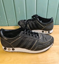 Adidas Originals LA Trainer Black Denim Men’s UK 8 – 2010 Retro U44435