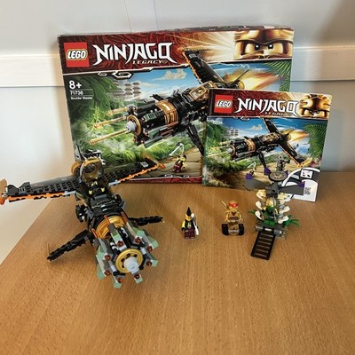 LEGO NINJAGO 71736 Boulder Blaster 100% Complete Box Manual Golden Kai Retired