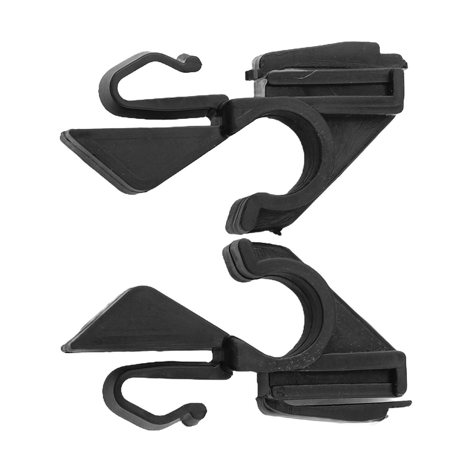 APL Clip cappelliera plastica ABS posteriore per Fiat per Grande Punto montaggio semplice