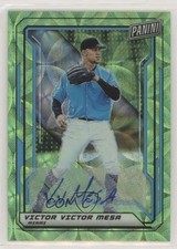 2019 National Convention VIP Neon Green Prizm 18/25 Victor Victor Mesa Auto fm0