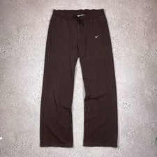 Nike Vintage Womens Brown Swoosh Pants Size XL Y2k