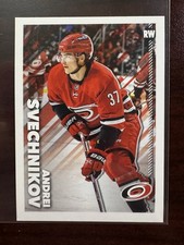 2022-23 Topps NHL Album Sticker #95 Andrei Svechnikov - Carolina Hurricanes