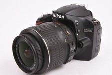 Nikon D3200 24MP Digital SLR Camera w/18-55mm Lens Shutter Count 12,400 T-38299