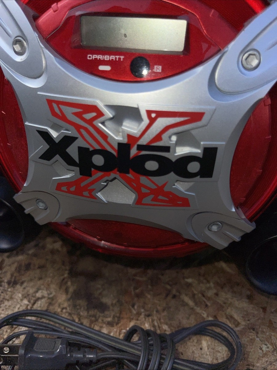 Sony Xplod Boombox CFD-G505 Mega Bass AM FM Radio CD Cassette